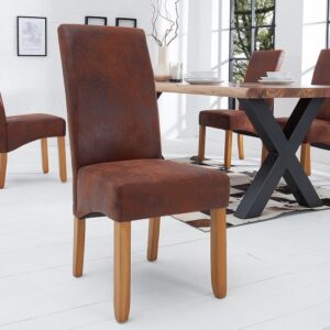 Designová židle Casa káva vintage