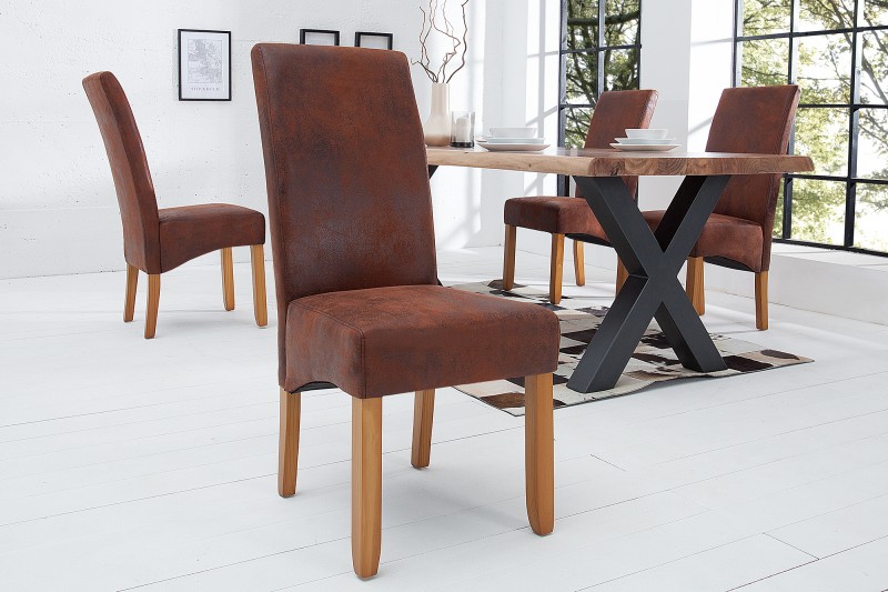 Designová židle Casa káva vintage