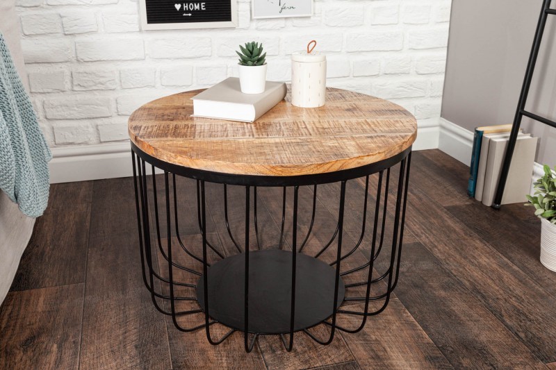 Konferenční stolek Factory Loft 56cm přírodní mango