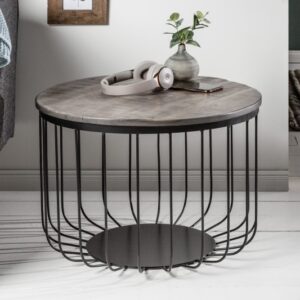 Konferenční stolek Factory Loft 56 cm šedá mango