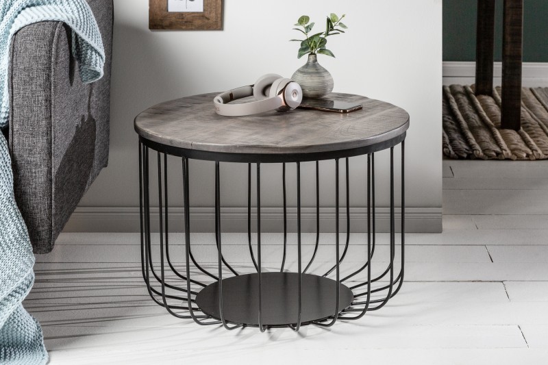 Konferenční stolek Factory Loft 56 cm šedá mango