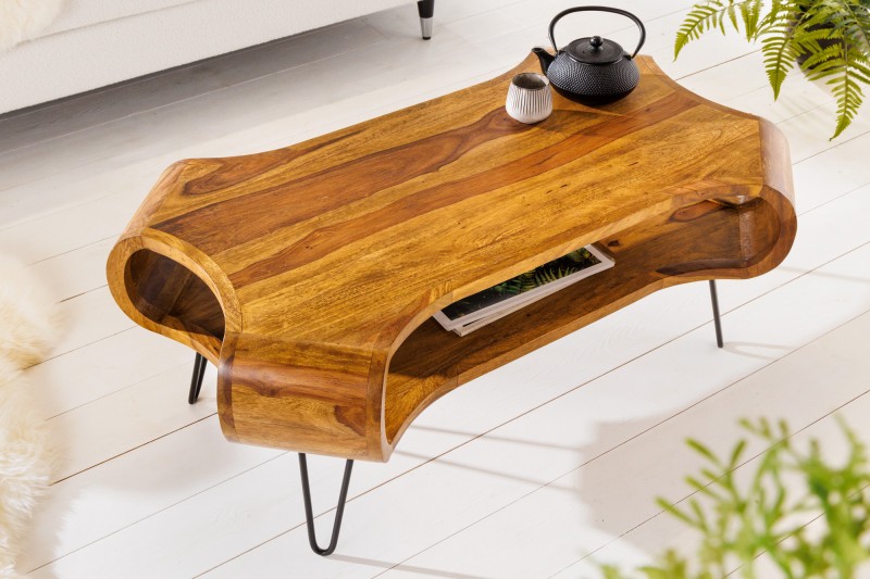 Konferenční stolek Organic Living 100 cm sheesham